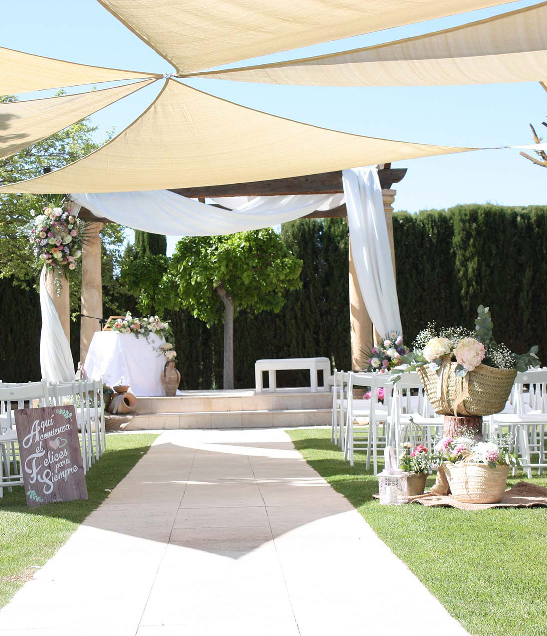 Jardín Casa Rosita - Bodas al aire libre